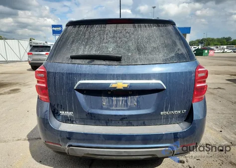 2016 Chevrolet Equinox Lt из США, поврежденный, VIN 2GNALCEKXG6195542